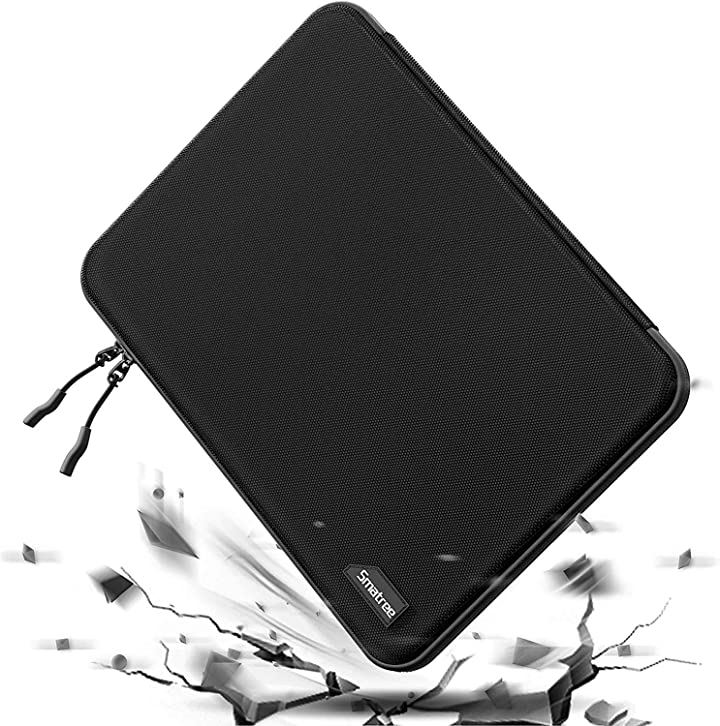 2021 Apple ipad pro 第三世代専用保護収納スリープ ハードケース 防水 耐衝撃 パソコンパーツ パソコン・周辺機器(ブラック, 12.9インチ)