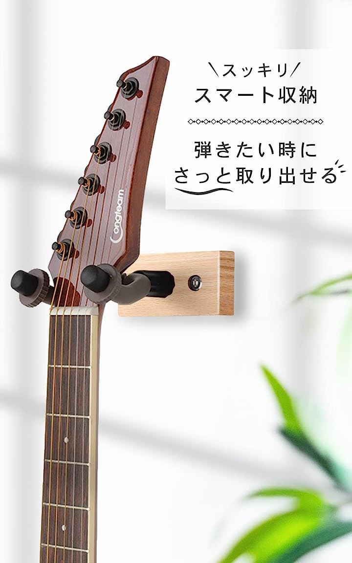 フェンダー Fender 351 Wall Hanger Black ギターハンガー 壁掛け ギター スタンド - 楽器・音響機器