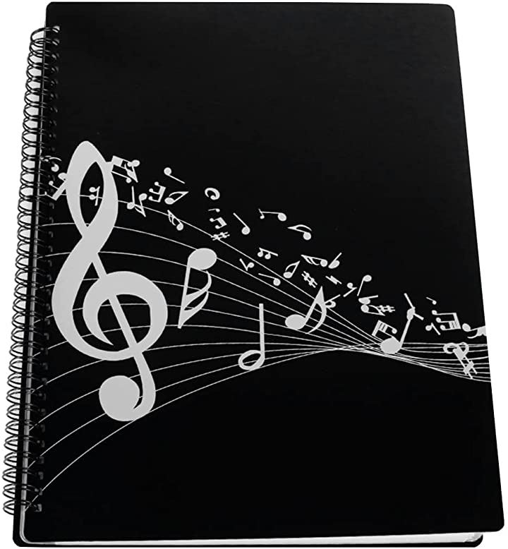 譜面ファイル 楽譜ファイル 楽譜ホルダー A4サイズ 40枚 A3見開対応 20ページ パーツ・アクセサリー 楽器 CD・DVD・楽器(A4サイズ 20ページ（40枚）)
