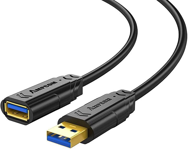 USB 3.0 延長ケーブル 2m Type-A オス メス USB A 延長コード USBケーブル 高速転送