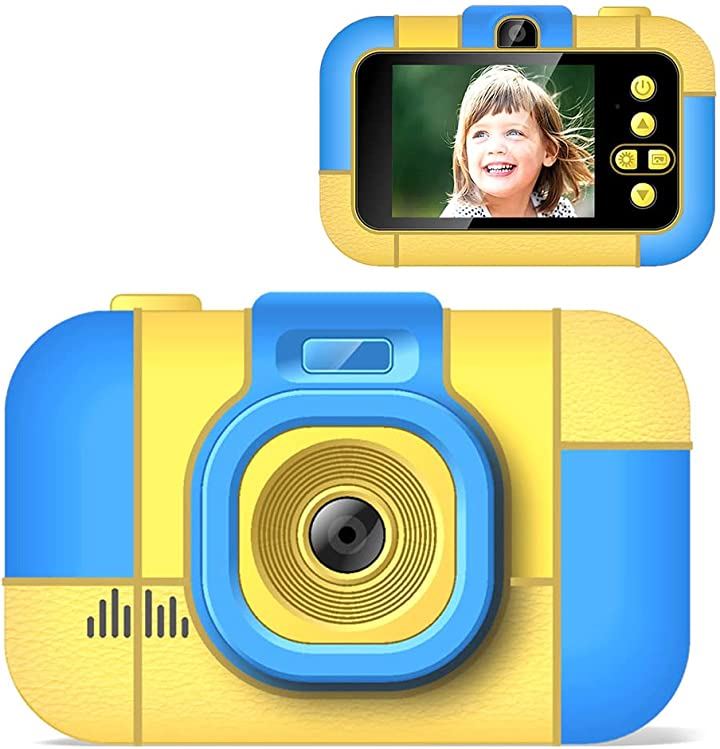 スマートキッズカメラ SKC-001：子供用カメラ 女の子 男の子デジタルカメラおもちゃ ブルー 電子玩具 電子ペット・カラオケ・パソコン・貯金箱 おもちゃ・ホビー・ゲーム