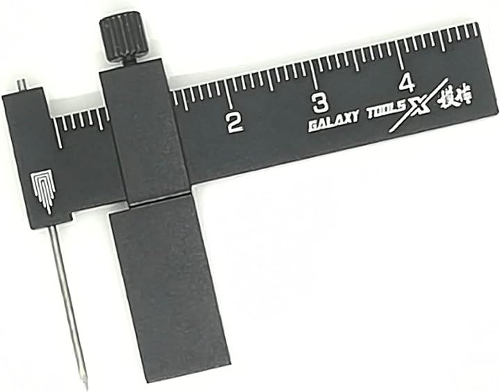 平行線 スジボリ ツール プラモデル 模型 ガンプラ 平行ライン 筋彫り スジ彫り ナイフ 刃( ブラック)