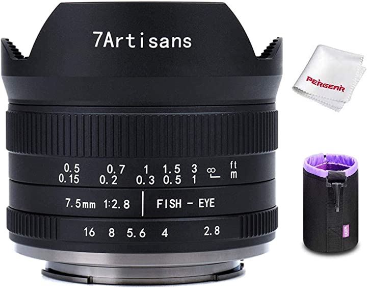 7.5mm F2.8 II 魚眼レンズ 超広角 Sonyミラーカメラ用 APS-Cサイズ対応 eye( ソニーE)