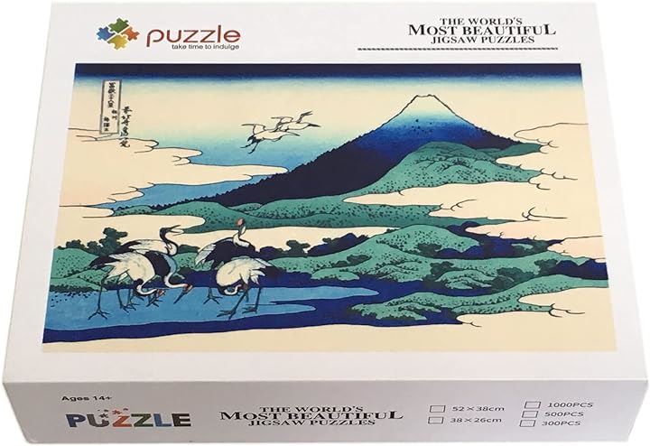 ジグソーパズル 浮世絵 1000 ピース ミニピース 完成寸法 38x26cm 富嶽三十六景 相州梅澤左