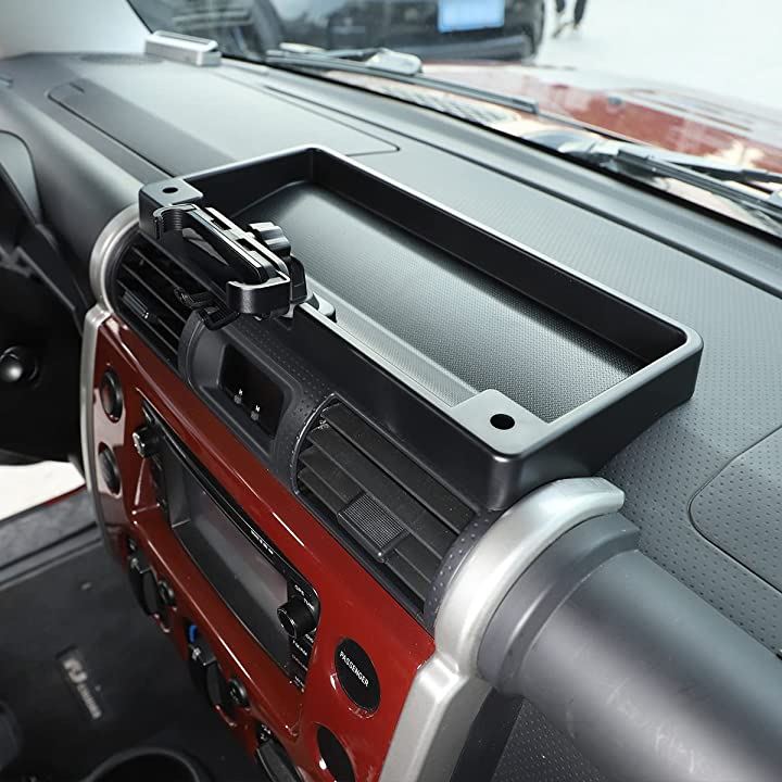 トヨタ FJクルーザー 2007-2021に対応 ダッシュボードトレイ 車内収納ボックス 小物入れ 車種専用設計 内装パーツ 収納アクセサリ