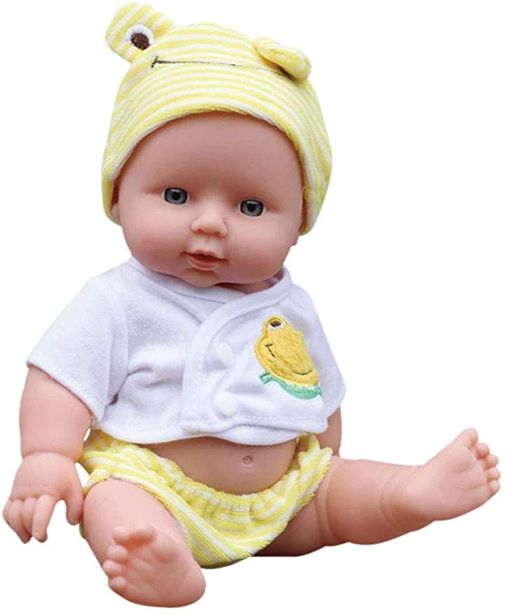 morytrade 人形 赤ちゃん人形 乳児 新生児 沐浴 にんぎょう リアル 30cm( 黄色かえる)