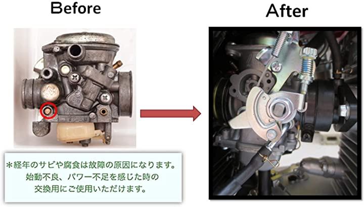 スズキ バイク GN系 キャブレター SUZUKI GN125E EN125 GZ125 等 オートバイ 社外 凡用品