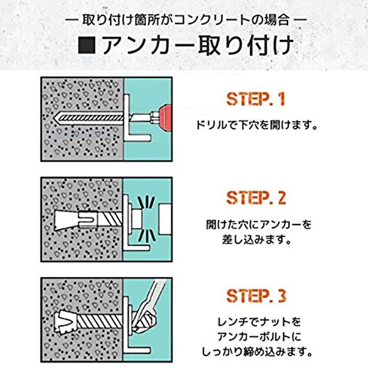 ギグアント ステンレス製丸型フック 天井 壁 取付金具 ハンモック チューブトレーニング