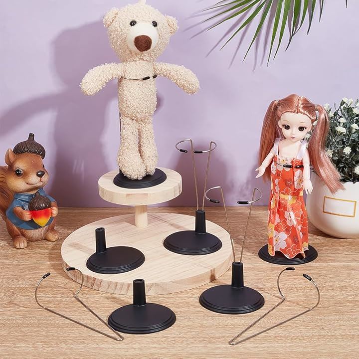 6個 ドールスタンド ドール用スタンド 人形 ドール展示スタンド