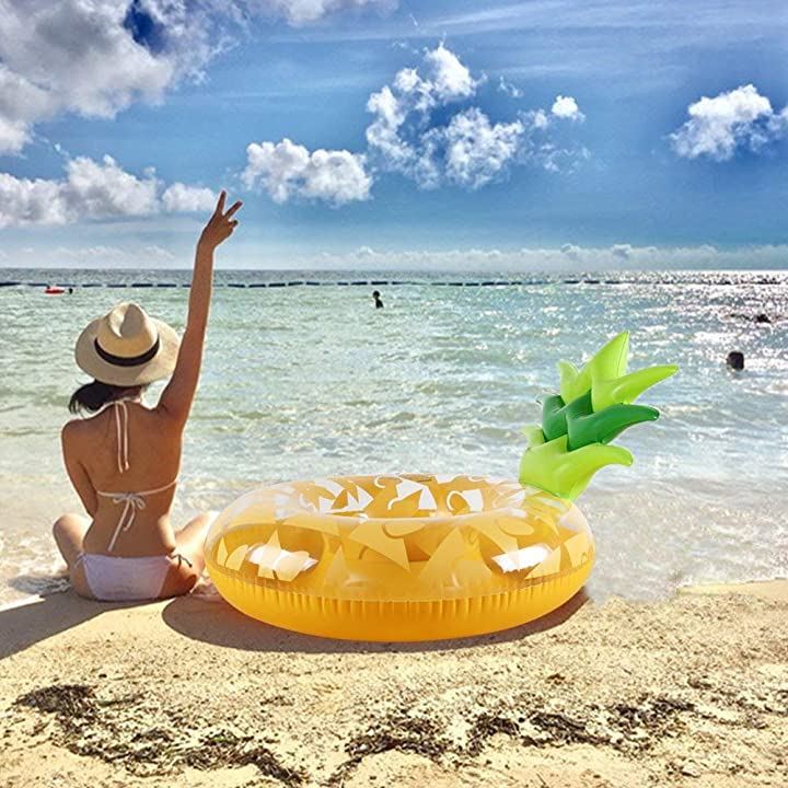 浮き輪 大人用 直径 120cm パイナップル フルーツ フロート