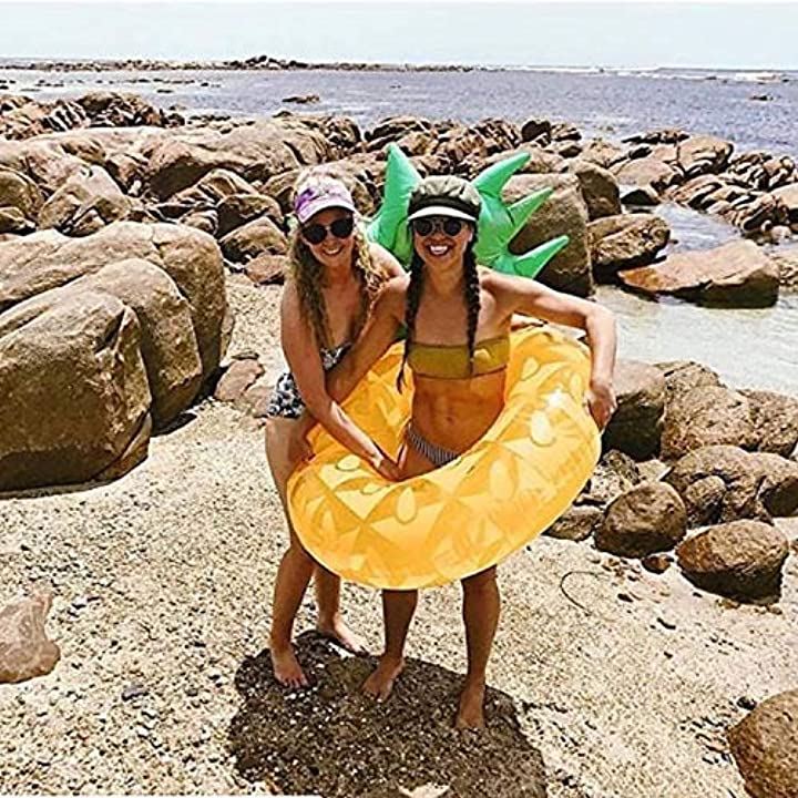 浮き輪 大人用 直径 120cm パイナップル フルーツ フロート