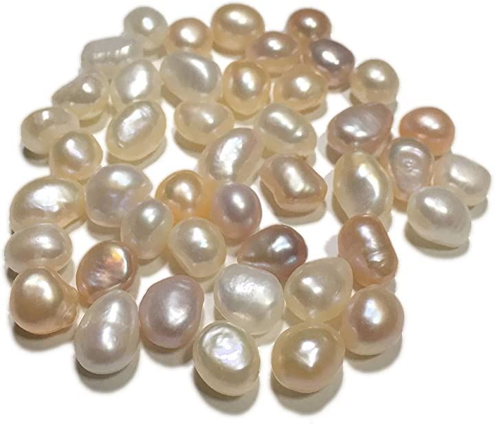 卸値 天然 未加工 淡水真珠 約32g 31〜45粒 7〜13mm( バロックパール 約32g（31〜45粒）)