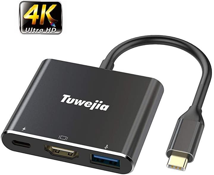 USB Type c HDMI アダプタ Tuwejia usb 4K - 映像機器