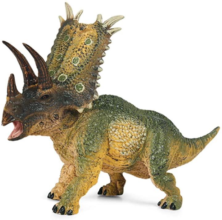 恐竜 フィギュア リアル 模型 ジュラ紀 30cm級 爬虫類 プレゼント ディスプレイ ペンタケラトプス おもちゃ・ホビー・ゲーム